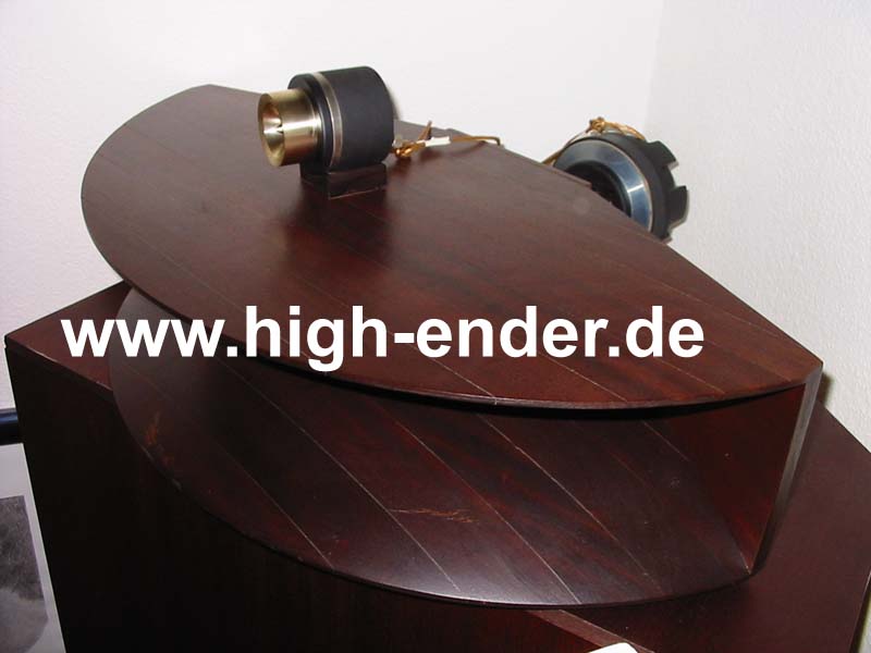 ACR Fostex H-220 Mitteltonhrner Mahagoni / T 925 Ringradiatoren - Eckhorn Eckhrner Klipschhorn