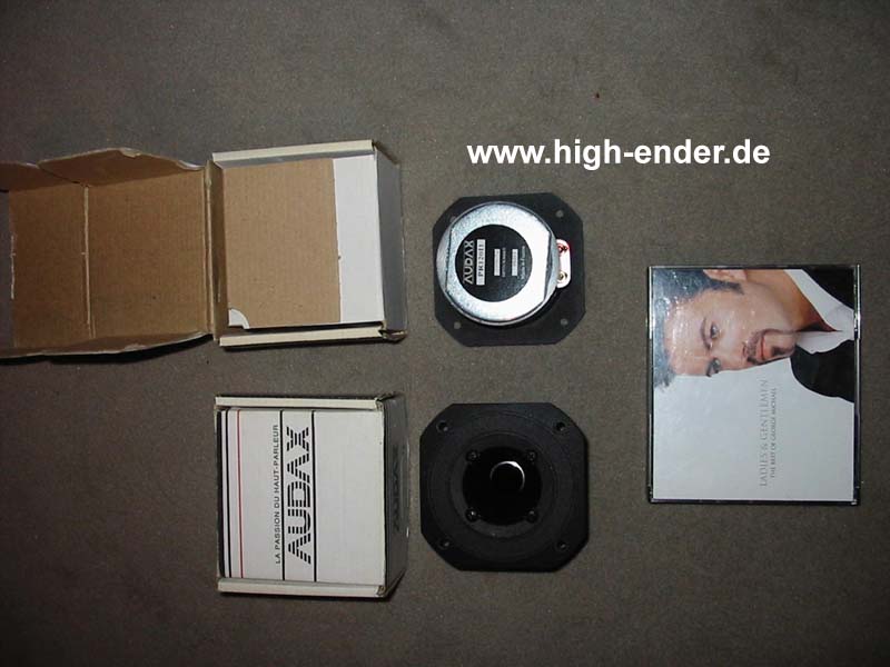 Verkaufe/Biete Audax PR120 / PR 120 Ringradiator/Hochtöner