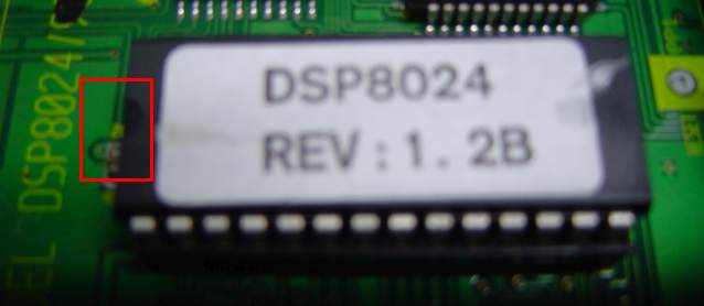 EPROM Ausrichtung Markierung Alignment